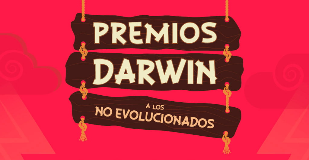 Diseño de la Infografía: "Premios Darwin a los no evolucionados"