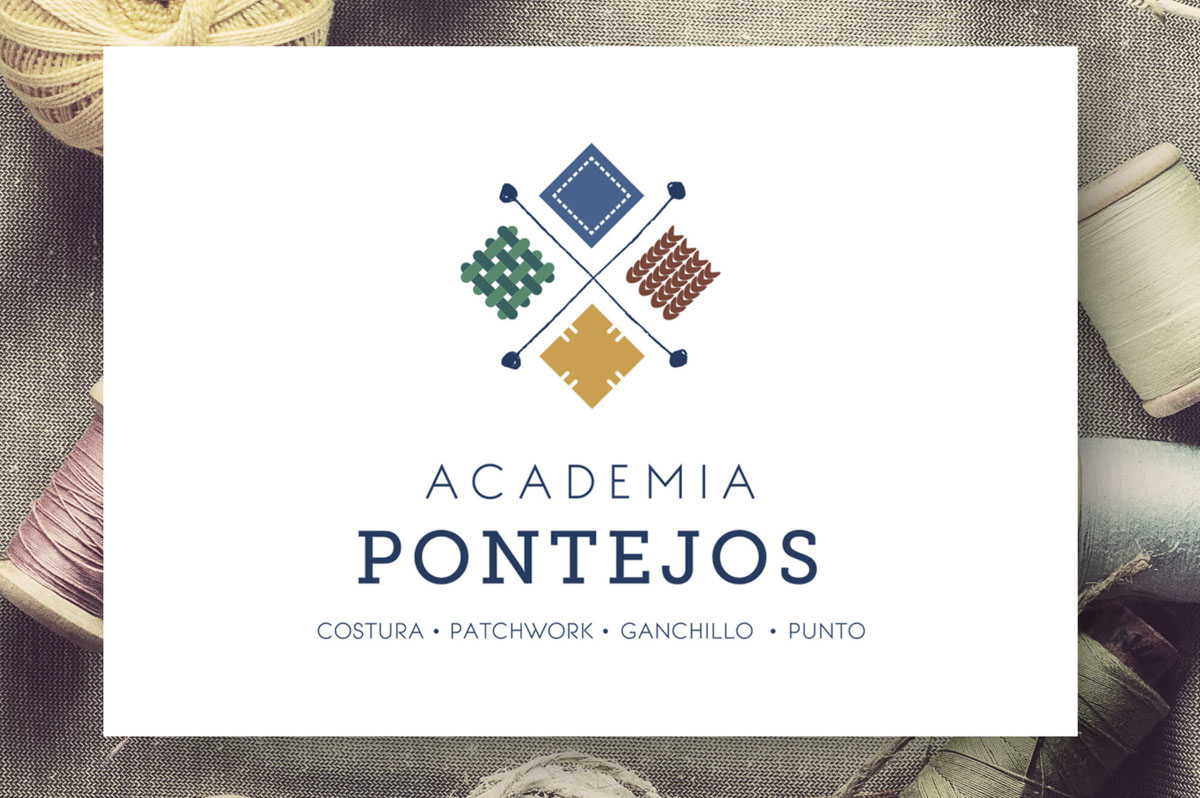Diseño de logotipo para Academia Pontejos