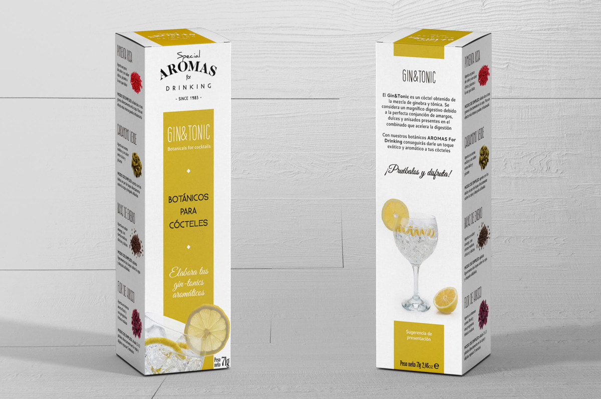 Diseño de packaging y naming para marca de bebidas