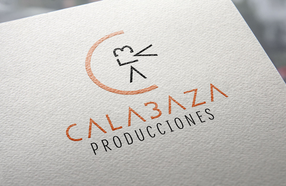 Diseño de logotipo y naming para Calabaza Producciones