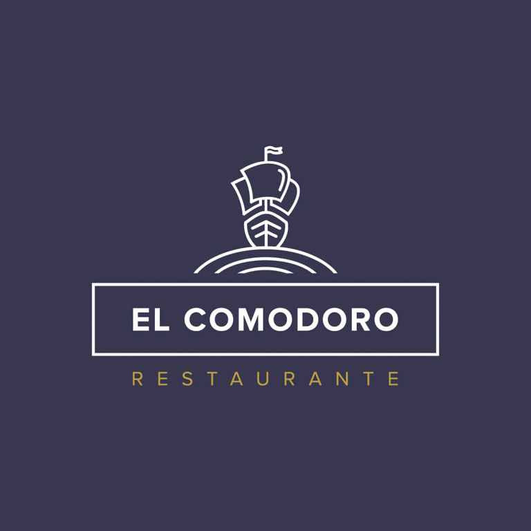 Diseño de identidad corporativa para el Restaurante El Comodoro