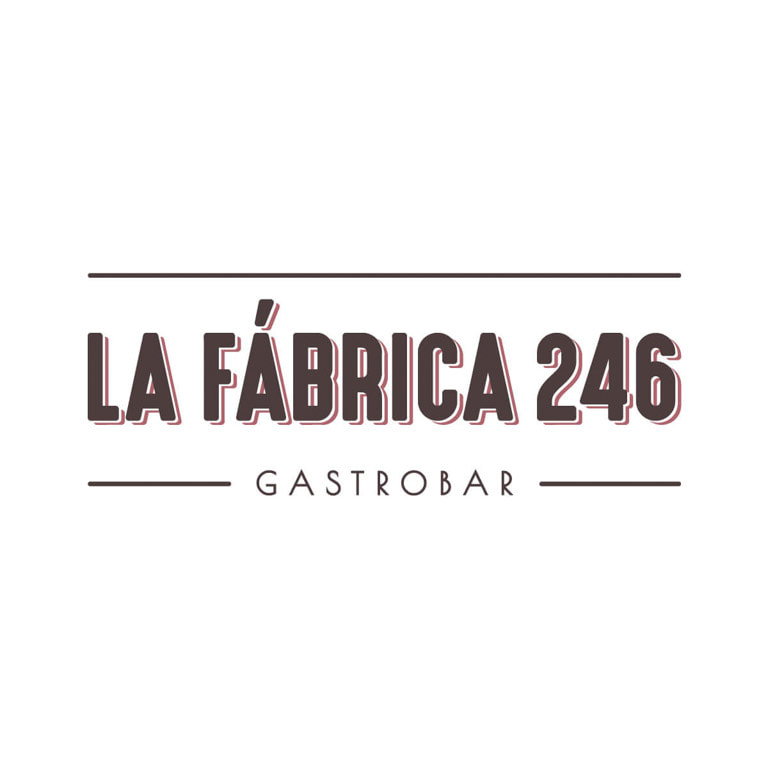 Diseño de Imagen corporativa para el restaurante La Fábrica 246