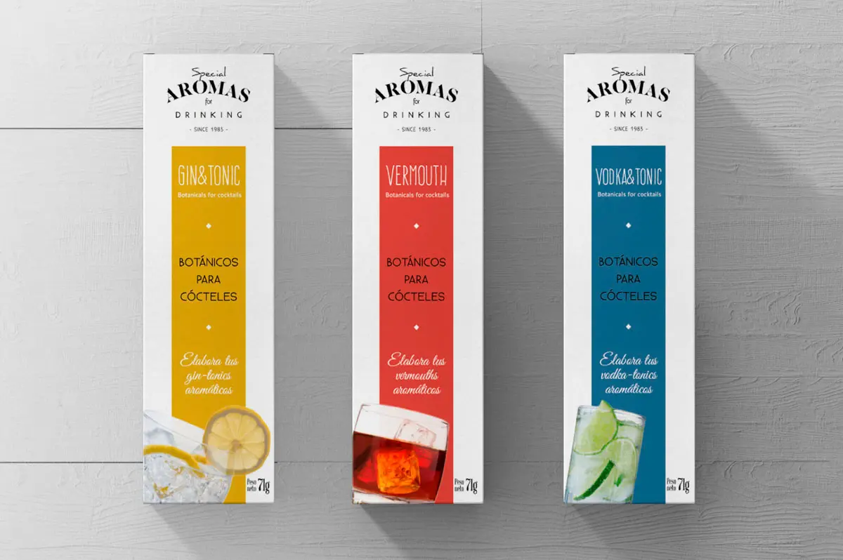 Diseño de packaging y naming para marca de bebidas