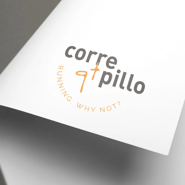 Diseño de Branding para el Blog de running Corre qt pillo