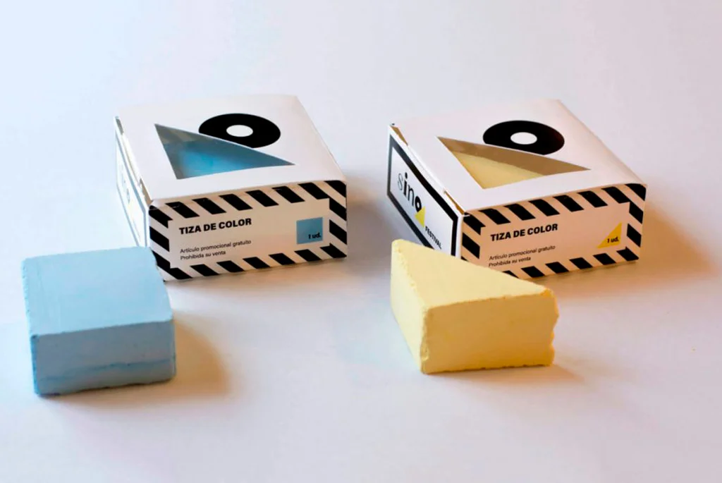 Packaging para artículos de regalo publicitario – Cajas de tizas de colores