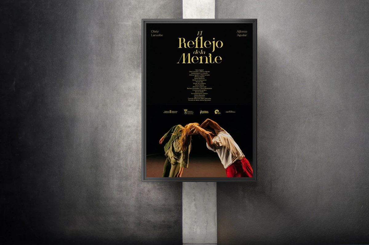 Cartel Publicitario de la obra de danza "El Reflejo de la Mente"